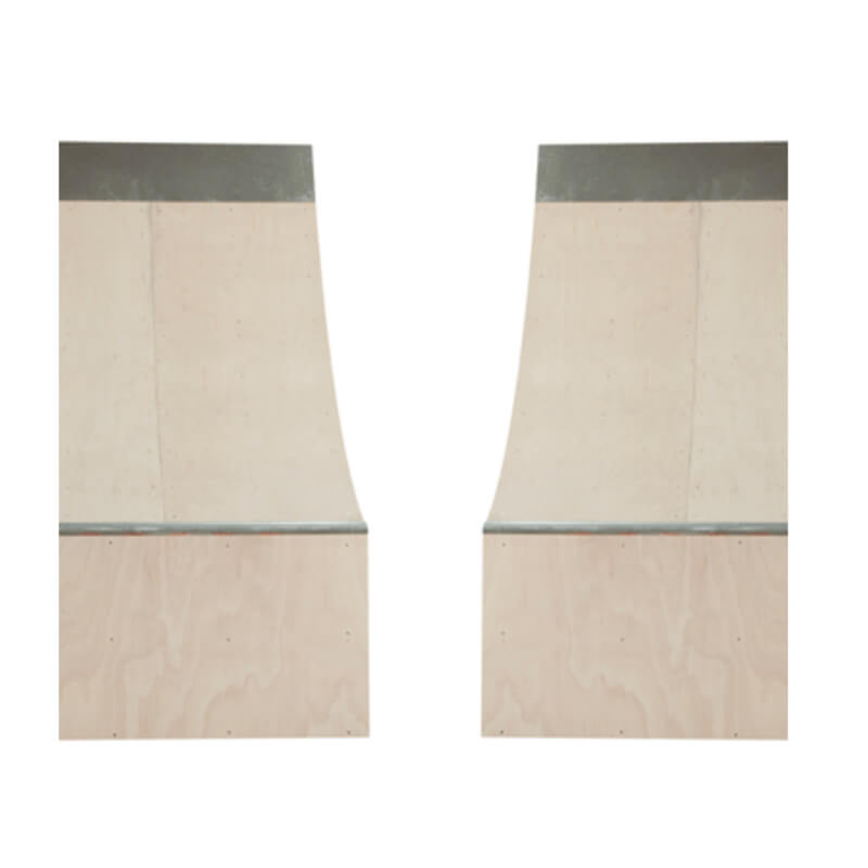 OC Ramps Quarter Pipe Ramps – Two 4 Foot — beginner DIY quarter pipe kit
