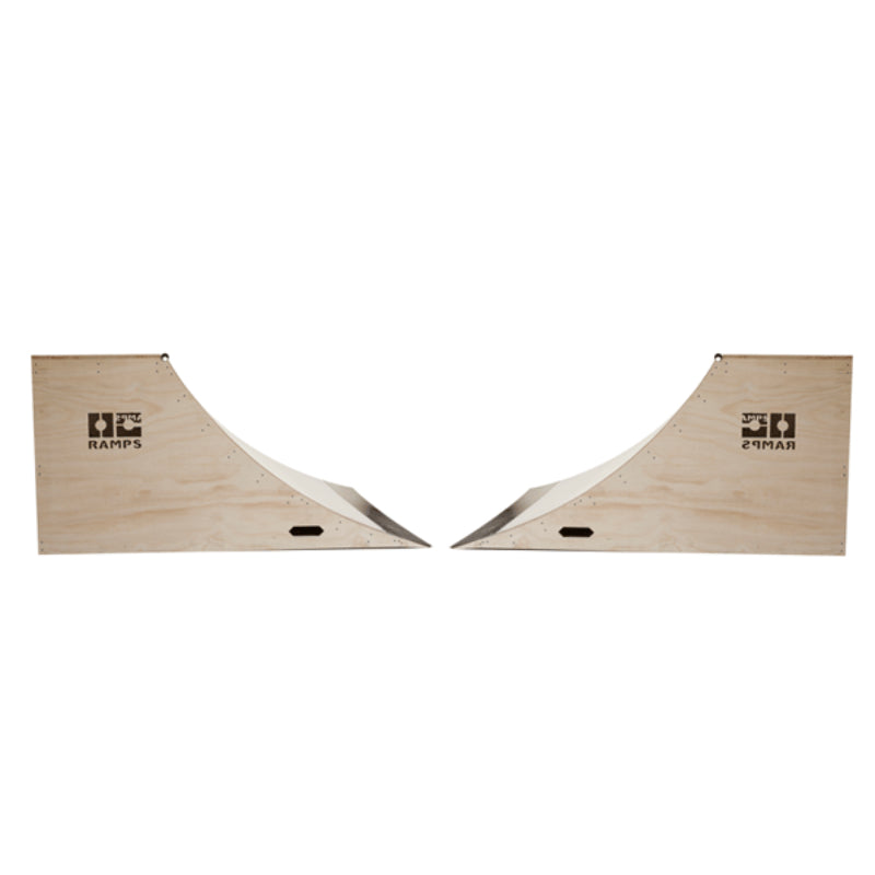 OC Ramps Quarter Pipe Ramps – Two 8 Foot — backyard quarter pipe ramp kit