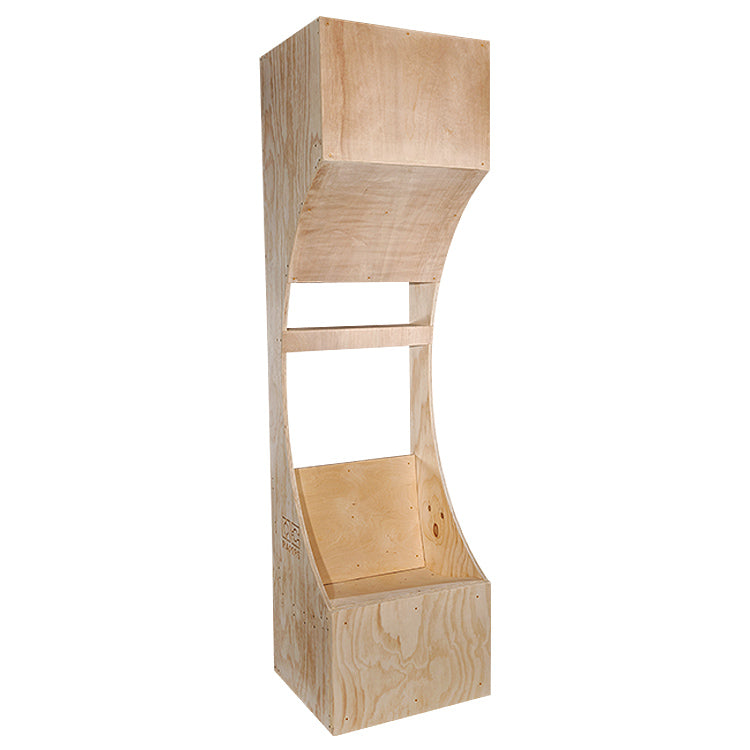 OC Ramps Half Pipe Chair — side angle view — backyard half pipe ramp kit