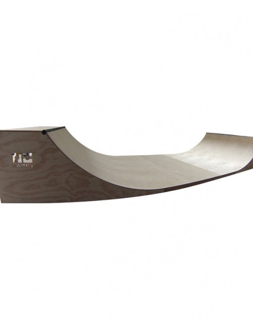 OC Ramps Halfpipe 3' Tall x 8' Wide — close-up detail — backyard half pipe ramp kit