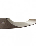 OC Ramps Halfpipe 3' Tall x 8' Wide — close-up detail — backyard half pipe ramp kit