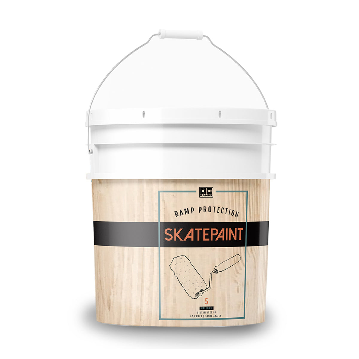 OC Ramps 5 Gallon Ramp Skate Paint — skate ramp paint outdoor coating