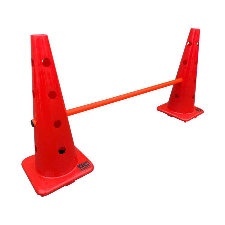 OC Ramps Skate Cones — close-up detail — skate park training cone