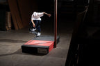 OC Ramps éS Shoe Box – Skate Ledge — rear view — DIY skate ledge
