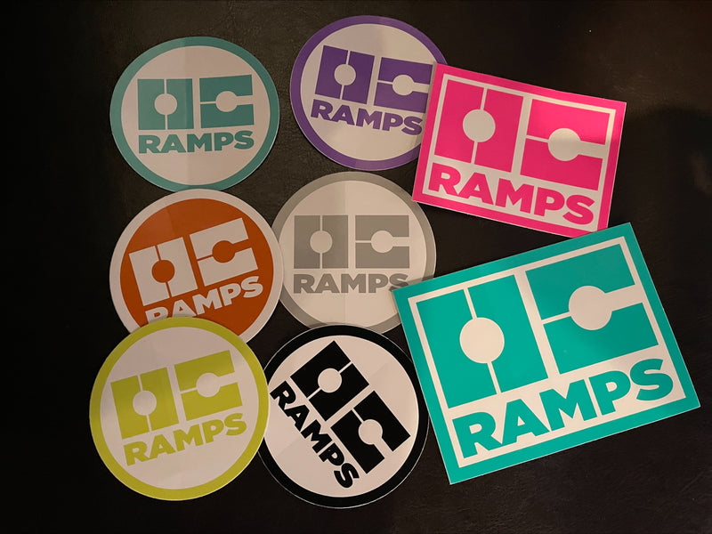 OC Ramps Sticker Pack