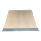 OC Ramps Bank Skateboard Ramp — front view — DIY skateboard bank ramp