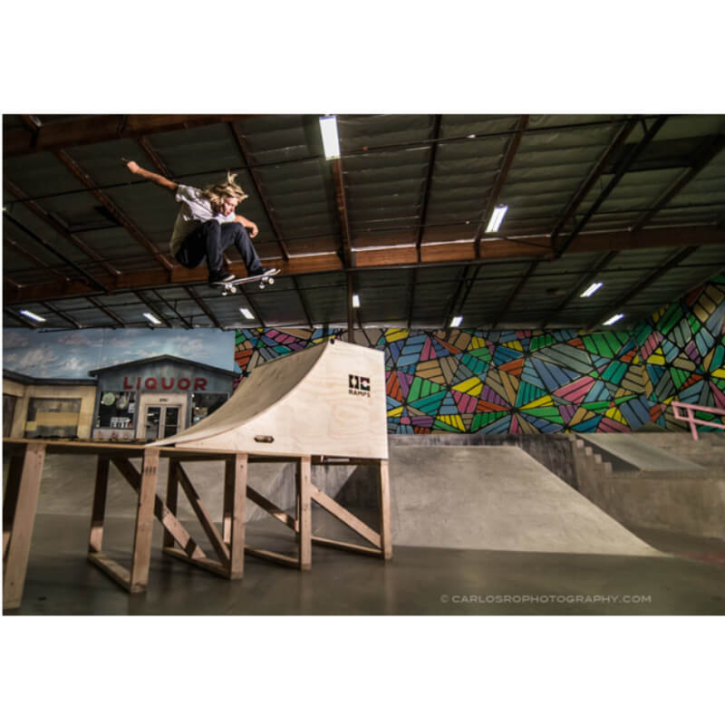 Quarter Pipe Ramp – 4ft Wide | OC Ramps