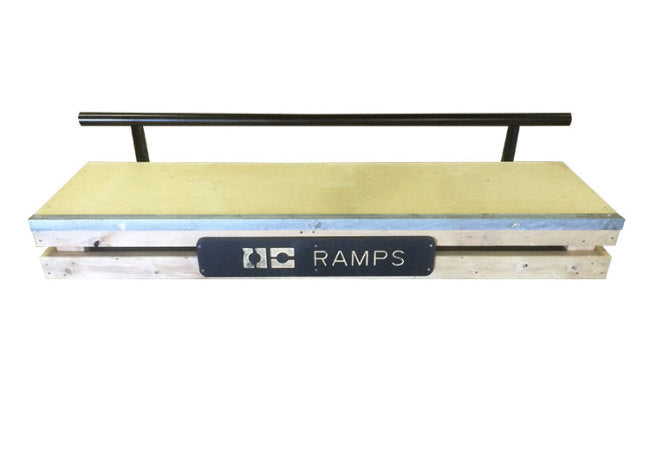 OC Ramps GRL Combo — front view — OC Ramps skate obstacle