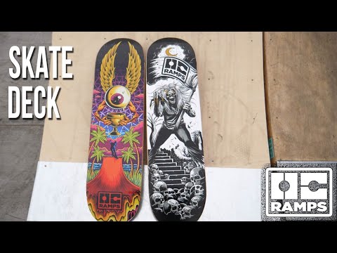 Fulgore Demon OC Ramps Skateboard Deck