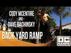 16 foot wide half pipe by OC Ramps video with team riders