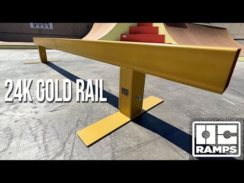 Ryan Decenzo 24k Gold Skate Rail