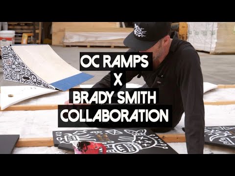 Brady Smith Art QuarterPipe Ramp – 3 Foot Wide