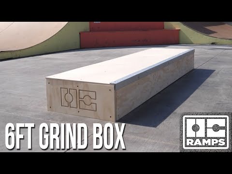 Custom 6 Foot Grind Box for Sale