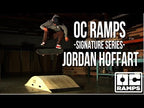 Video of Signature Series Jordan Hoffart speed bump for skateboarding by OC Ramps