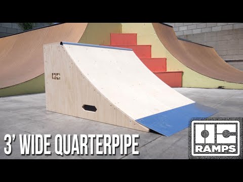 Quarter Pipe Ramp – 3 Foot Wide