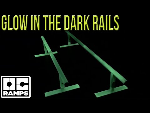 Video of Glow in dark 8ft round rail