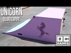 Unicorn Quarter Pipe Ramp