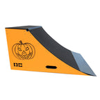 OC Ramps Jack-O Quarterpipe — rear view — backyard quarter pipe ramp kit