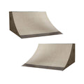 OC Ramps Quarter Pipe Ramps – Two 8 Foot — rear view — backyard quarter pipe ramp kit