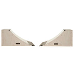 OC Ramps Quarter Pipe Ramps – Two 3 Foot — rear view — backyard quarter pipe ramp kit