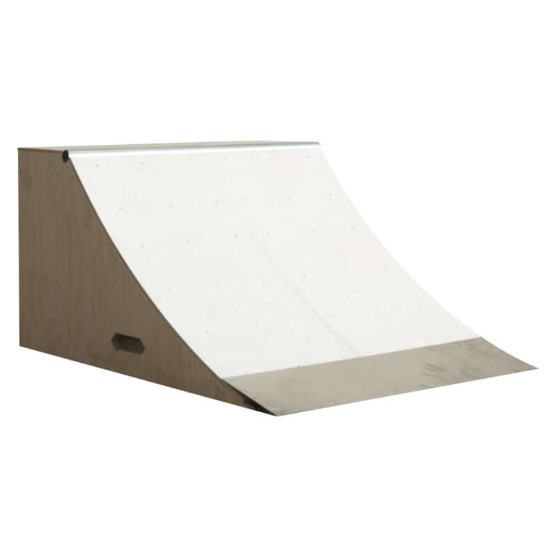 OC Ramps Quarter Pipe Ramp – 3 Foot Wide — rear view — backyard quarter pipe ramp kit