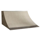 OC Ramps Quarter Pipe Ramp – 6 Foot Wide — front view — backyard quarter pipe ramp kit