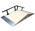 OC Ramps Bump to Rail — action shot with skater — grind rail skate obstacle