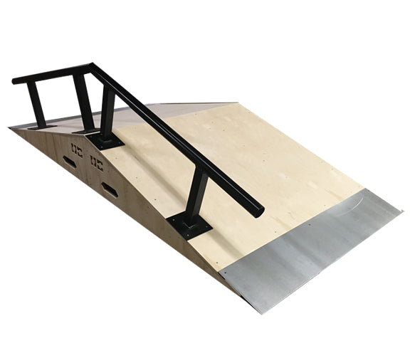 OC Ramps Bump to Rail — side angle view — grind rail skate obstacle