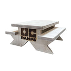 OC Ramps Fingerboard Picnic Table — fingerboard obstacle tech deck ramp