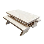 OC Ramps Fingerboard Picnic Table — top-down view — fingerboard obstacle tech deck ramp