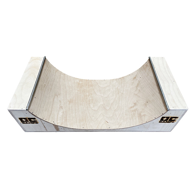 OC Ramps Fingerboard Half Pipe — top-down view — backyard half pipe ramp kit
